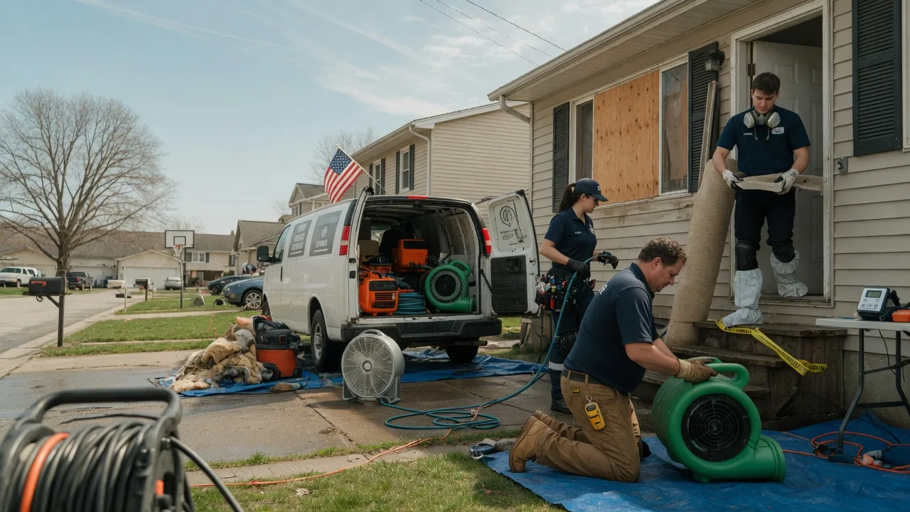 Water Damage Restoration in Oxford, NC near me